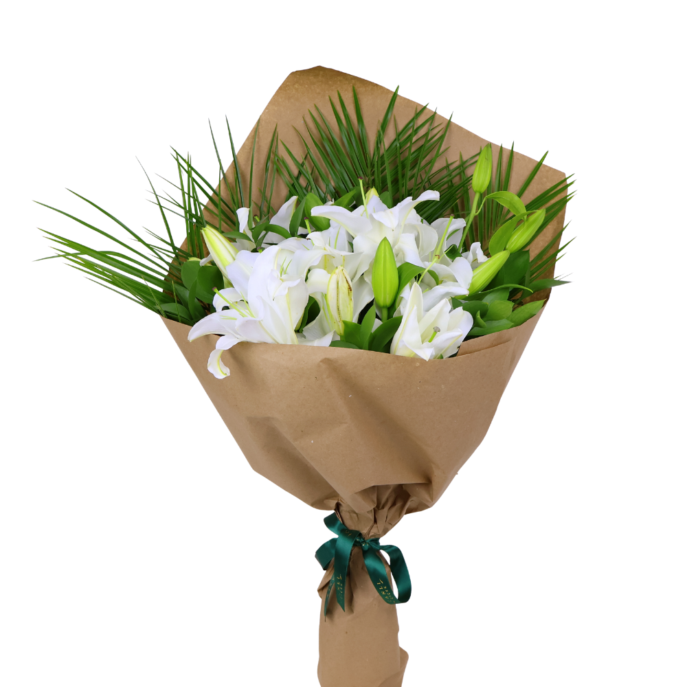 5 Dal Lilyum Buketi